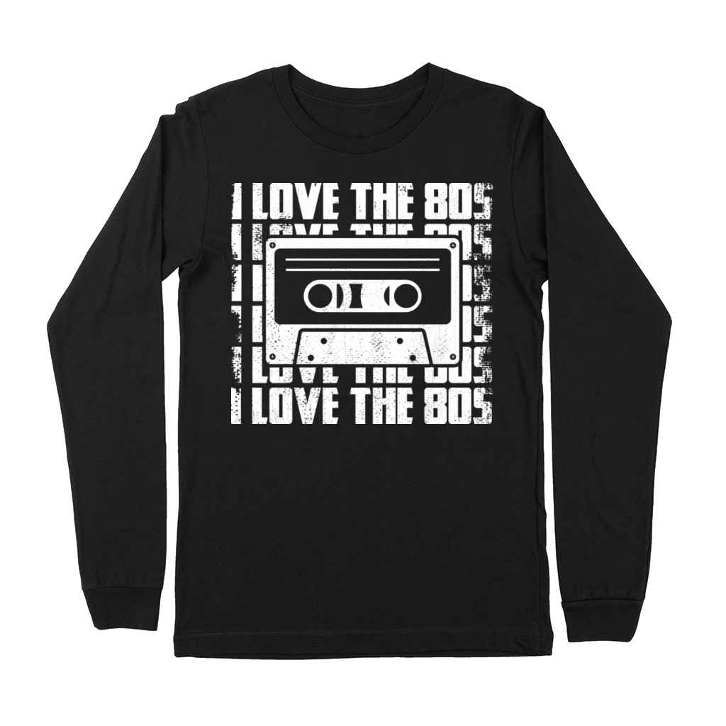 I Love The 80s Premium Long Sleeve