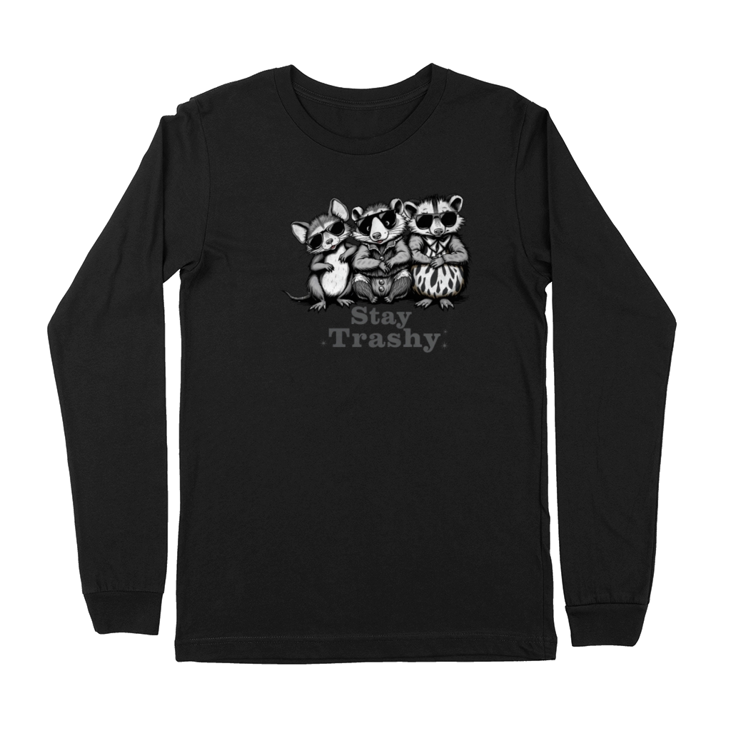 Stay trashy rats vintage Premium Long Sleeve