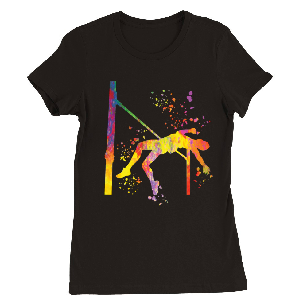 High Jumper High Jumping High Jump Premium Womens Crewneck T-shirt