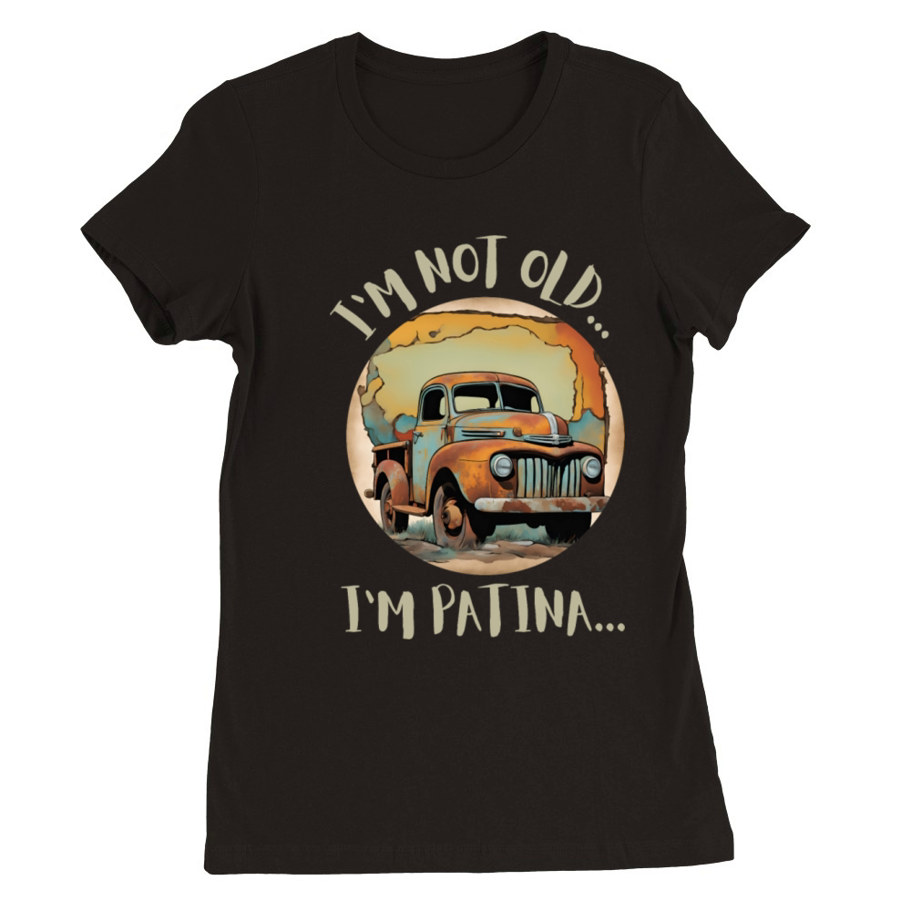 Im not old Premium Womens Crewneck T-shirt