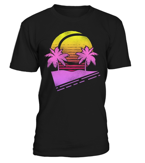 Funny Tennis Player Racket Retro T-Shirt Unisex