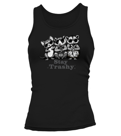 Stay trashy rats vintage Tank top Woman