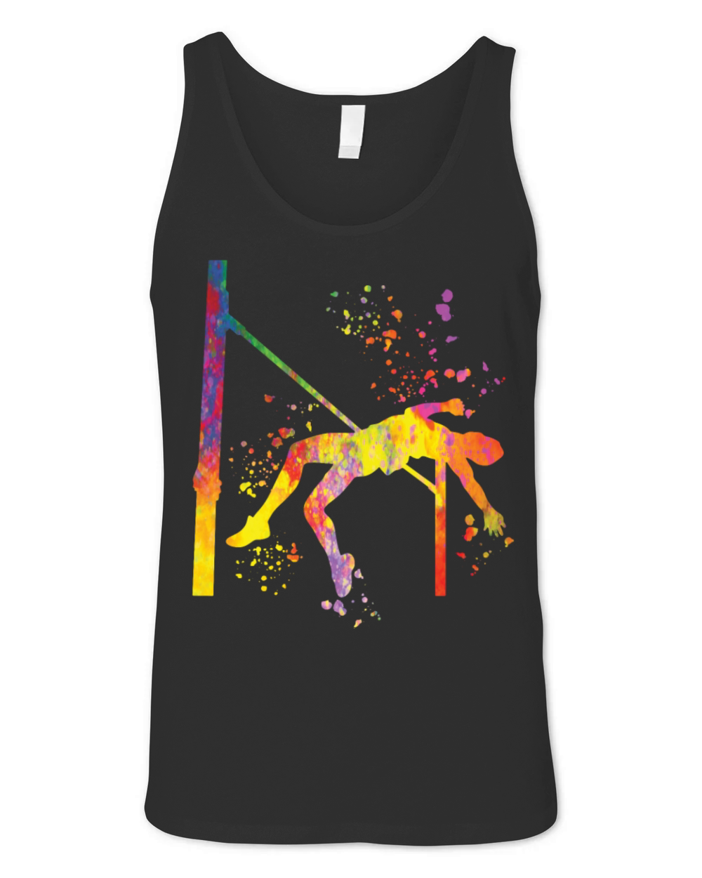 High Jumper High Jumping High Jump Unisex Jersey Tank