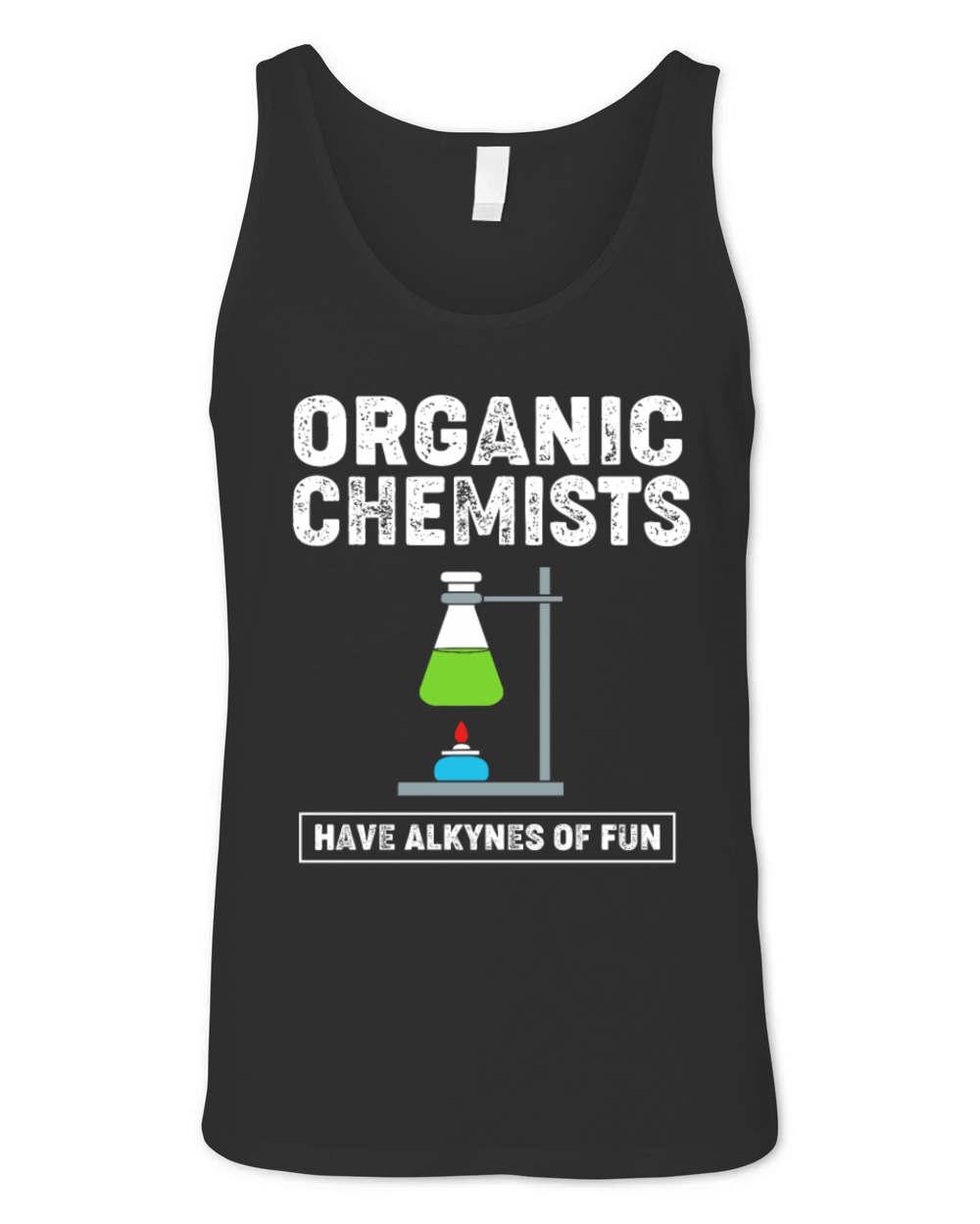 Vintage Organic Chemist Have Alkynes Of Fun Unisex Jersey Tank