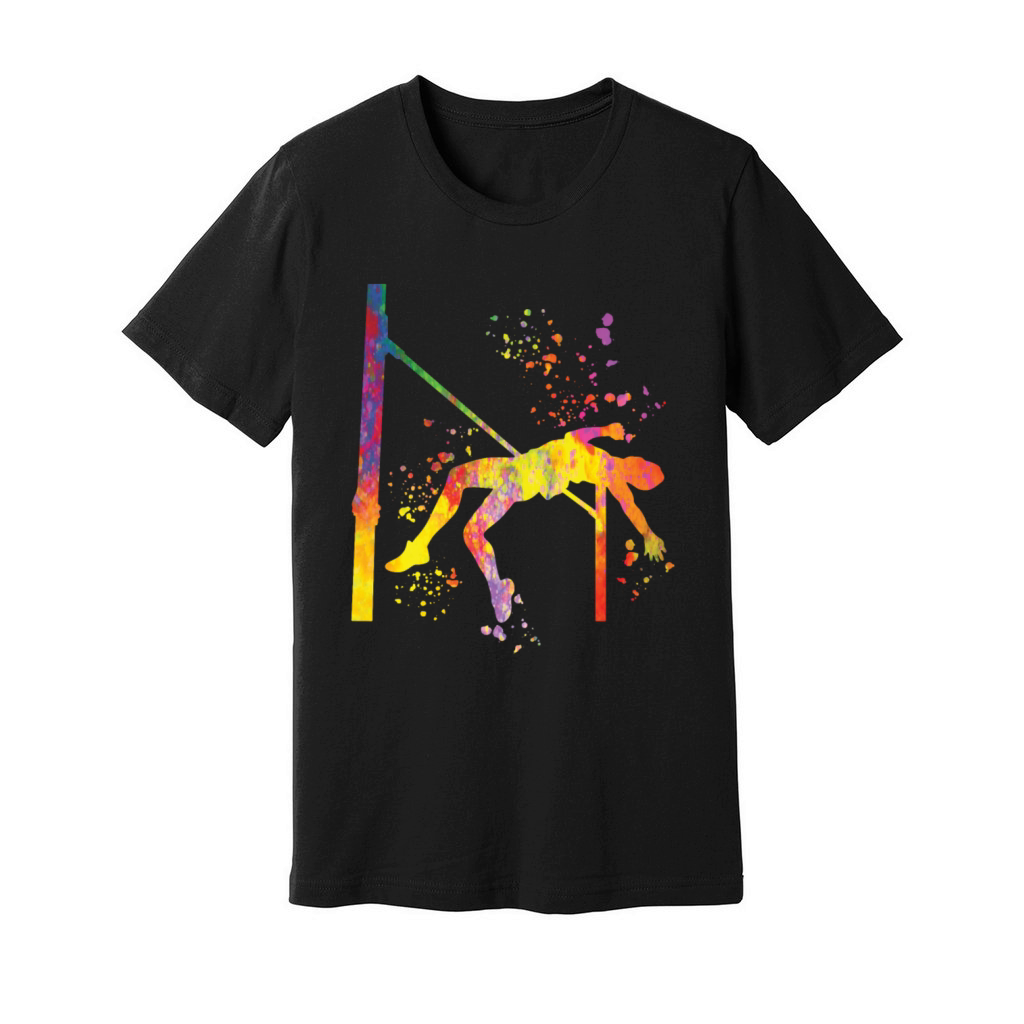 High Jumper High Jumping High Jump Unisex Jersey Tee