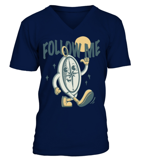 Follow Me V-Neck T-shirt