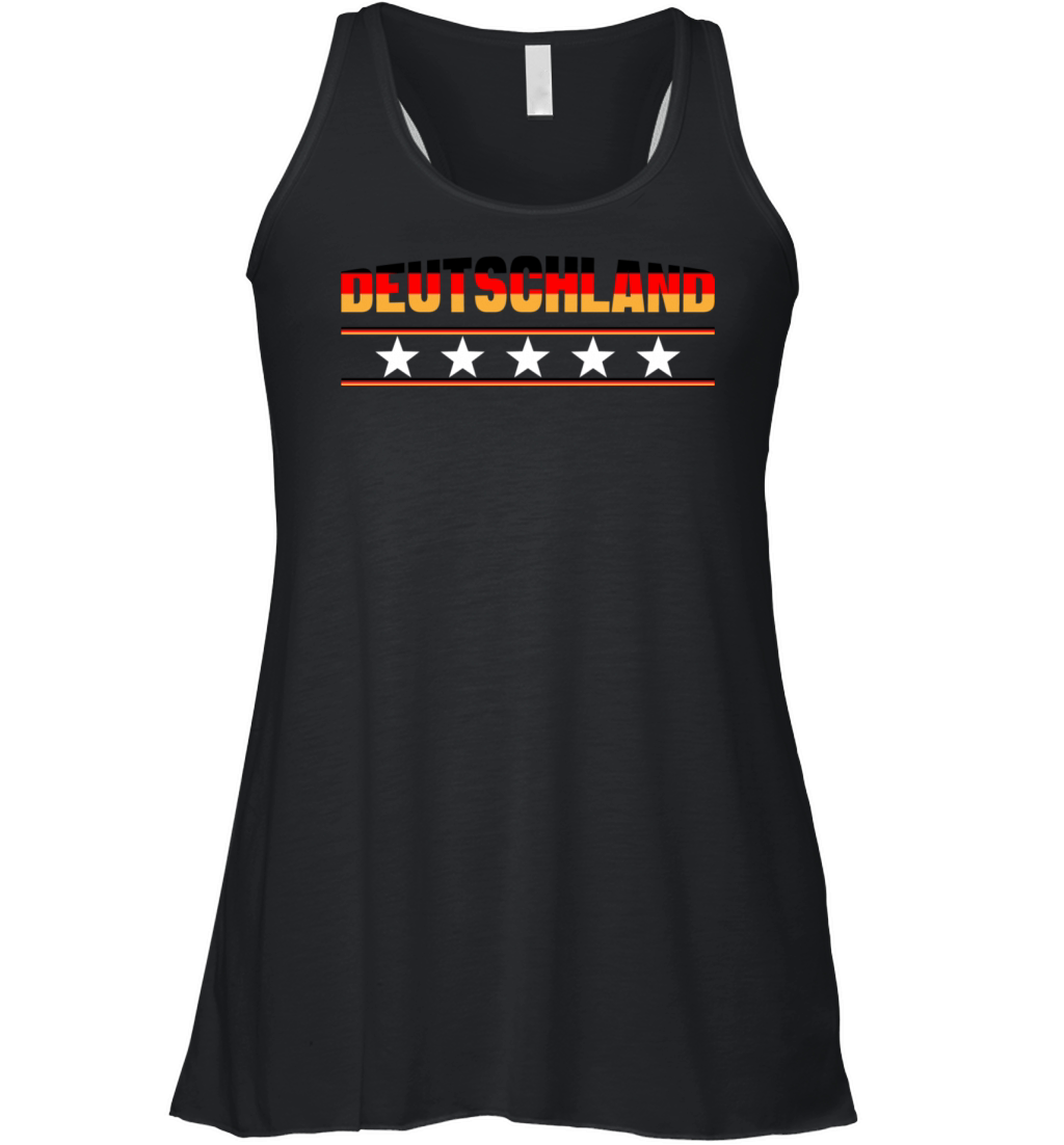 Deutschland Star Women's Flowy Tank Top