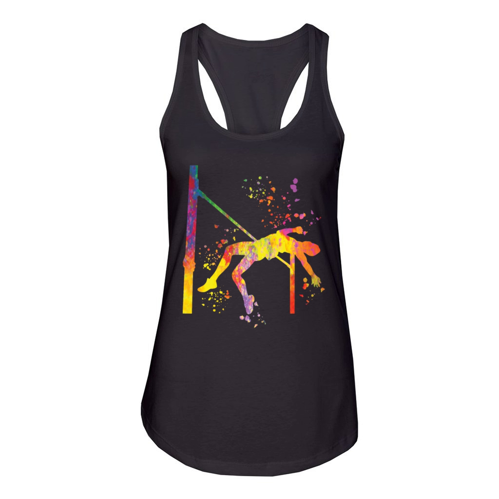 High Jumper High Jumping High Jump Women's Racerback Tank