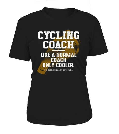 Cycling Coach Like a Normal Coach Cyclist Funny Bi Women's T-Shirt