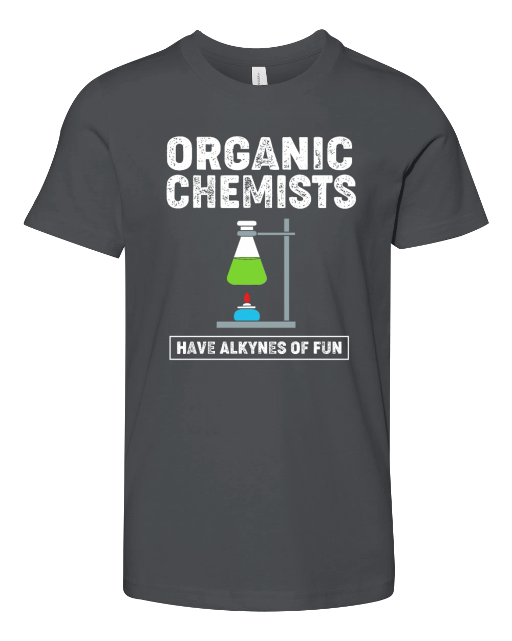 Vintage Organic Chemist Have Alkynes Of Fun Youth Unisex Jersey Tee