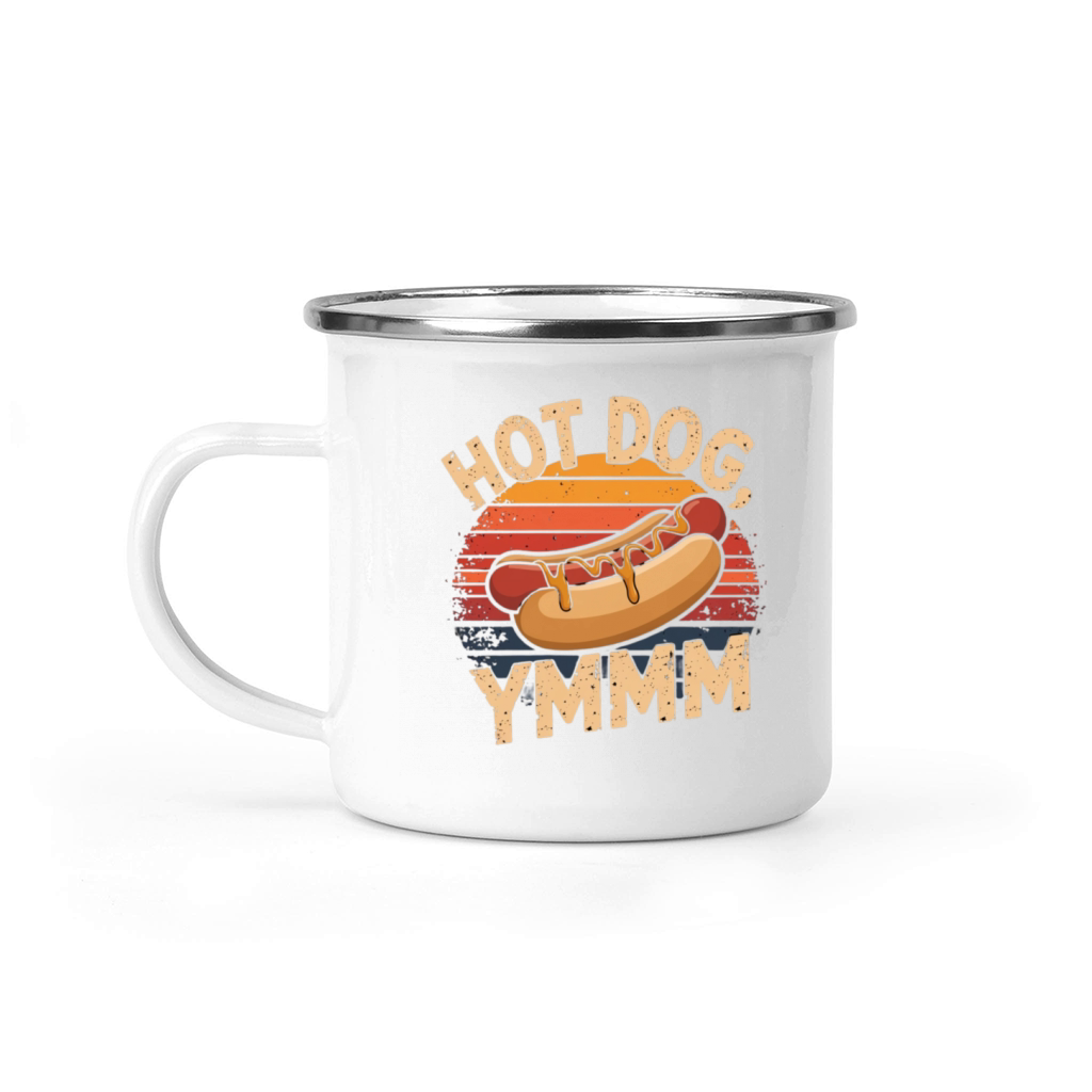 Hot Dog Ymmm Camping Mug