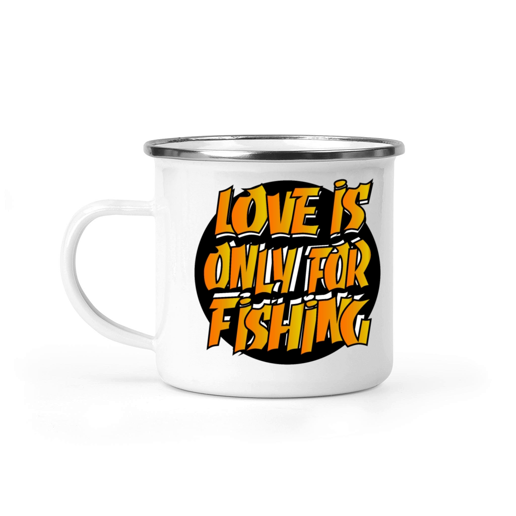 Vintage Fishing Adventure Camping Mug