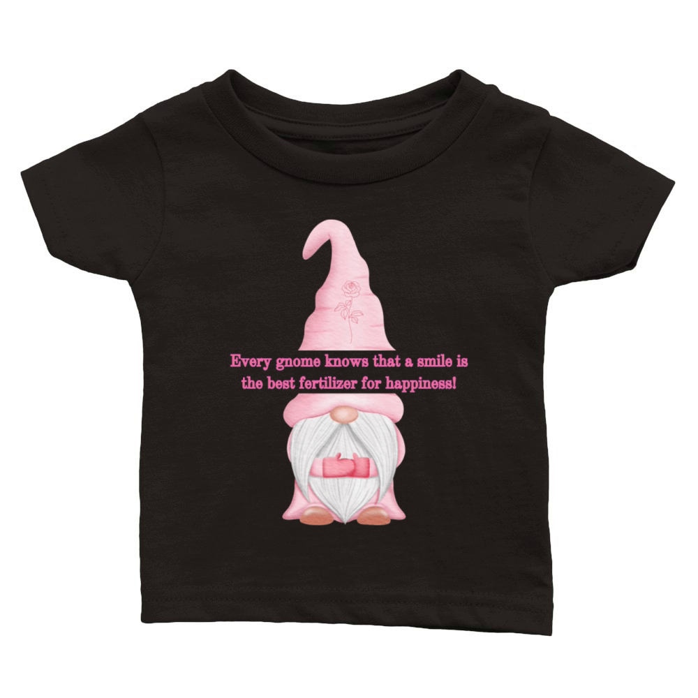 Pink Knome Classic Baby Crewneck T-shirt