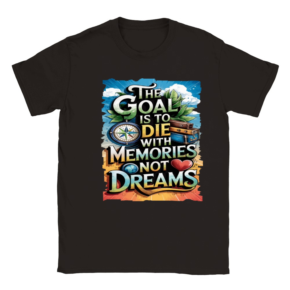 Travel Quote to get inspired N04 Classic Kids Crewneck T-shirt