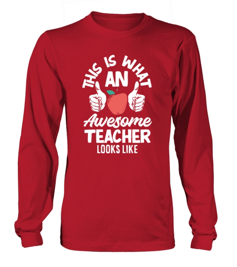 Funny Teacher Gift Long sleeved Unisex