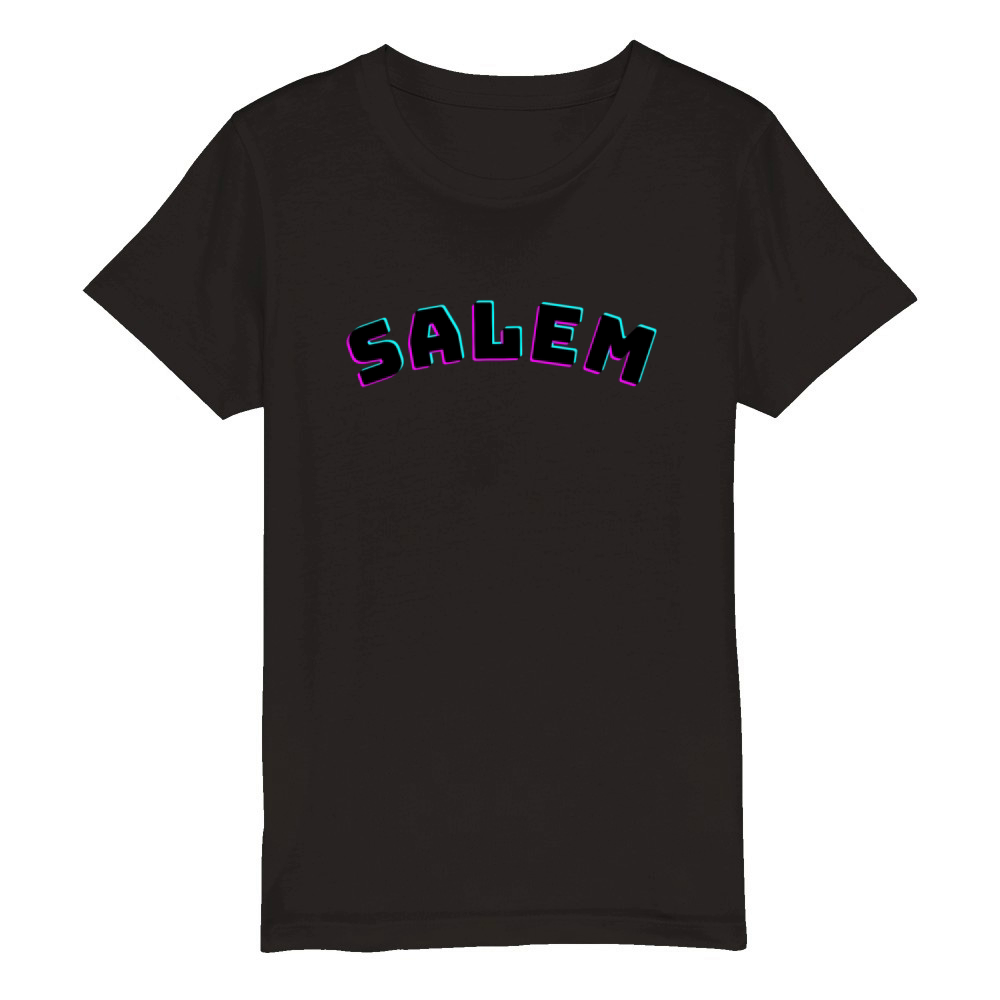 Salem halloween Organic Kids Crewneck T-shirt
