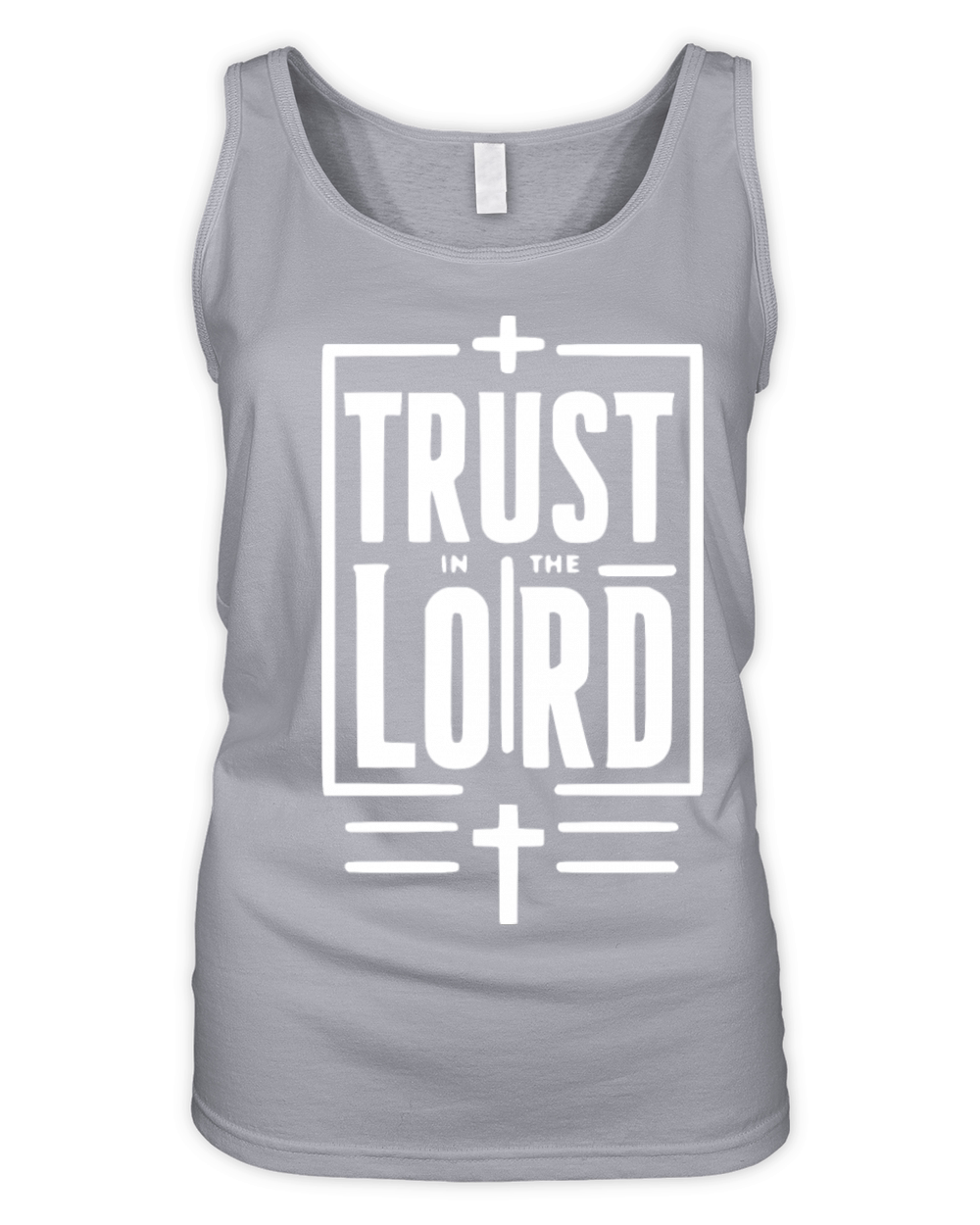 Trust in the Lord Organic Women's Tank Top