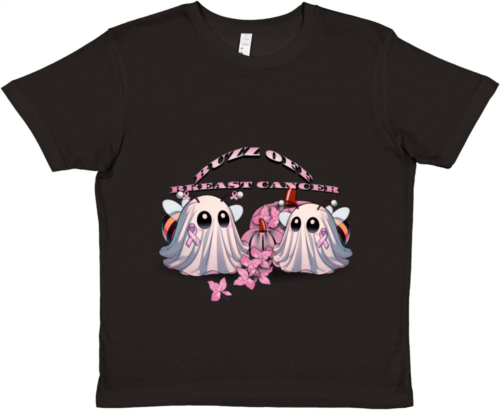 Boo Bees for Breast Cancer Premium Kids Crewneck T-shirt