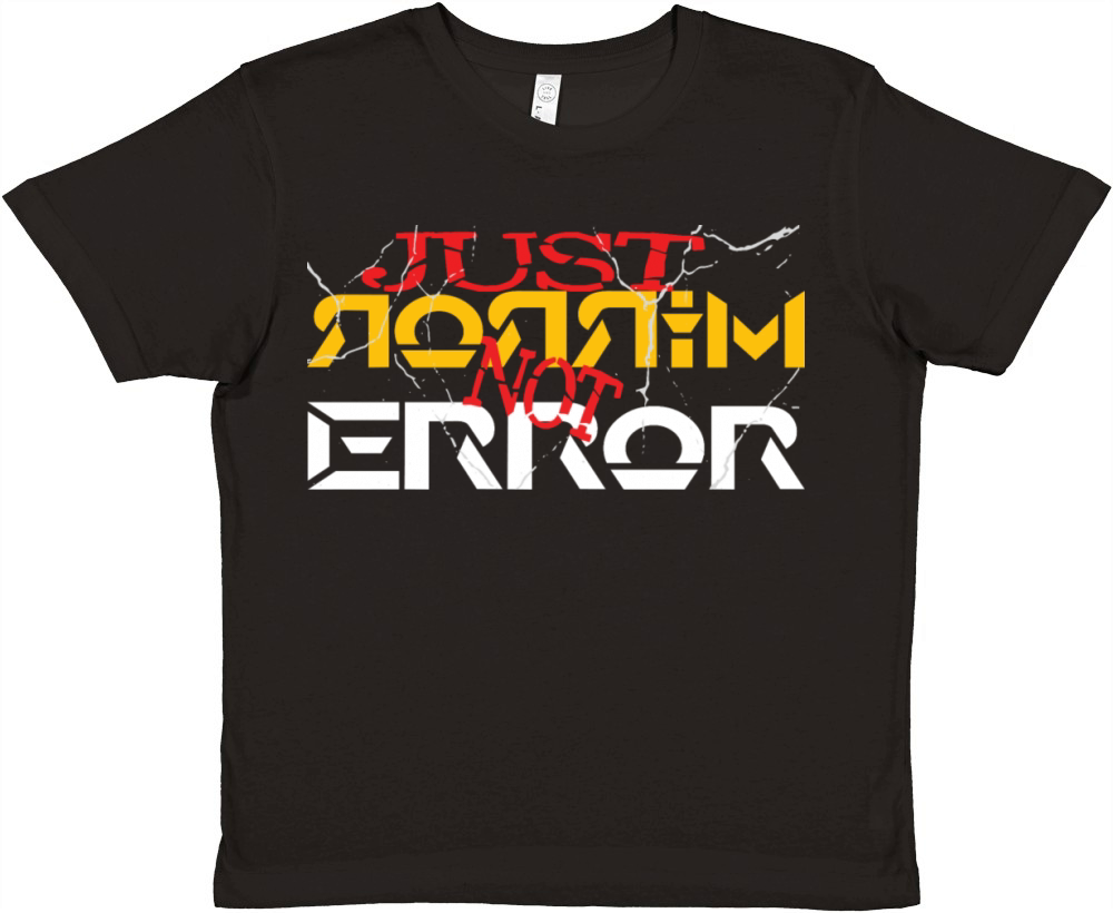 Just mirror not error Premium Kids Crewneck T-shirt