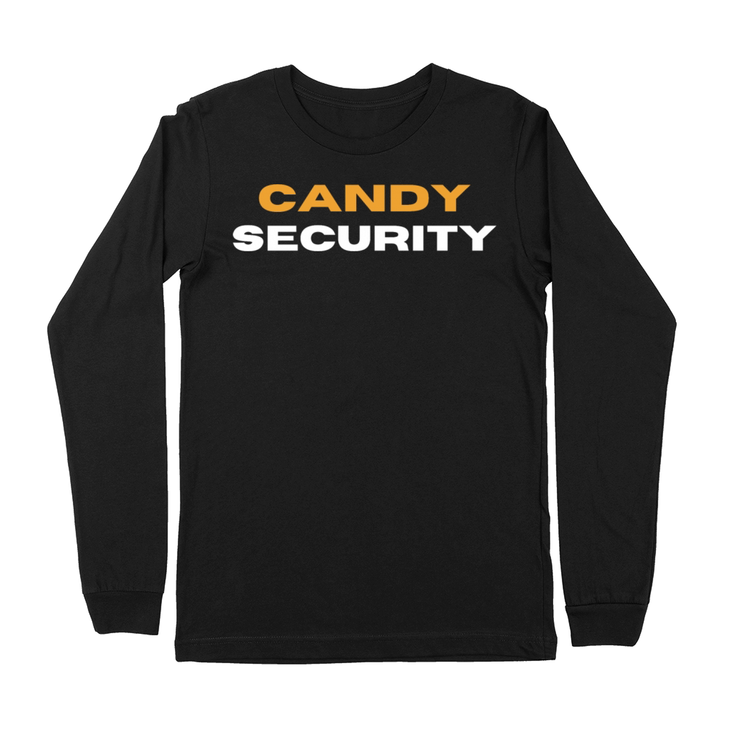 Candy Security T-Shirt Halloween Costume Premium Long Sleeve