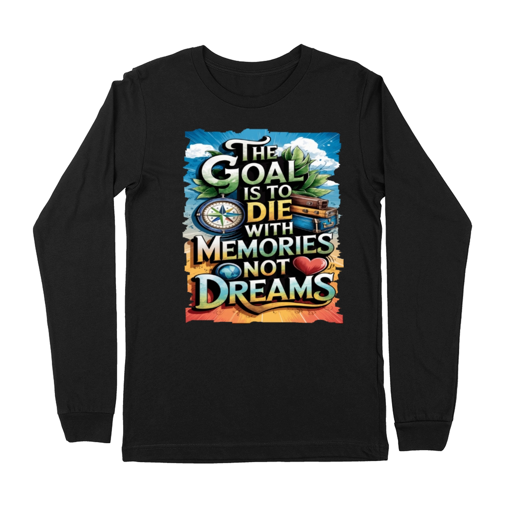 Travel Quote to get inspired N04 Premium Long Sleeve