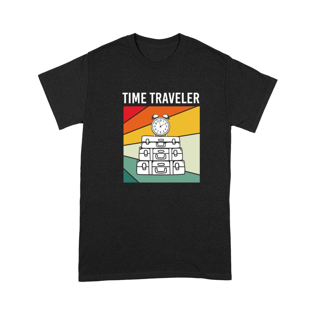 Retro Vintage Time Machine Time Traveler Premium T-shirt