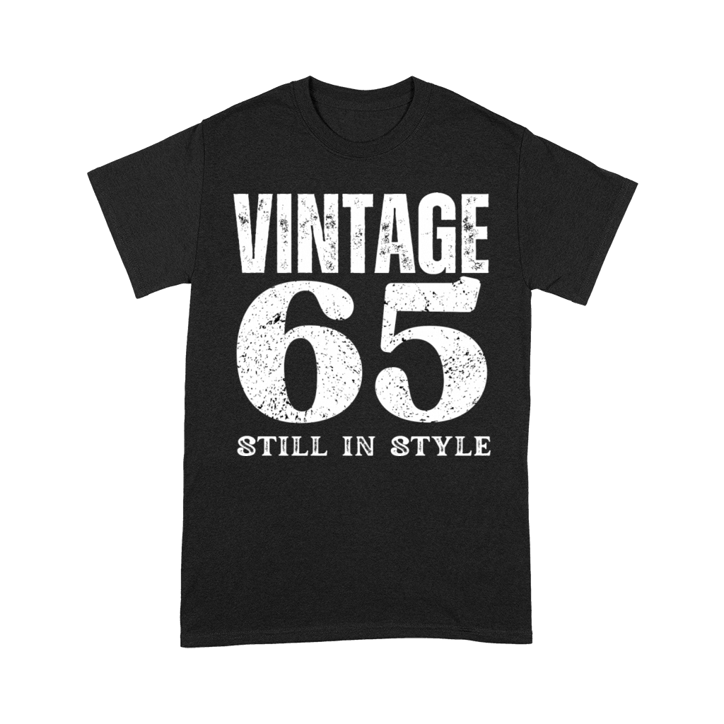 Vintage 65 Still In Style Birthday Design Premium T-shirt