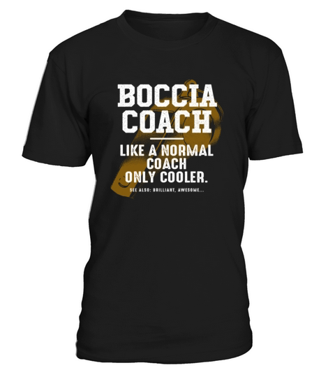 Boccia Coach Like a Normal Coach Disability Sports T-Shirt Unisex