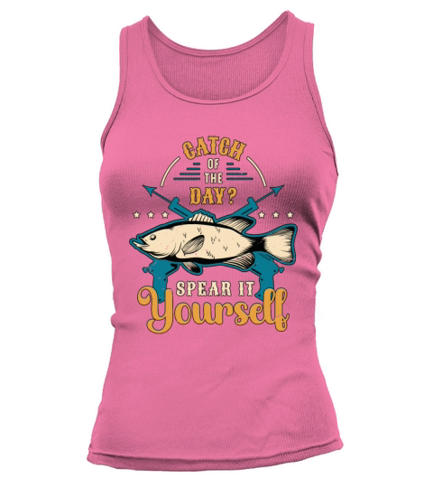 Spearfishing Catch Of The Day Spear It Snorkeling Tank top Woman