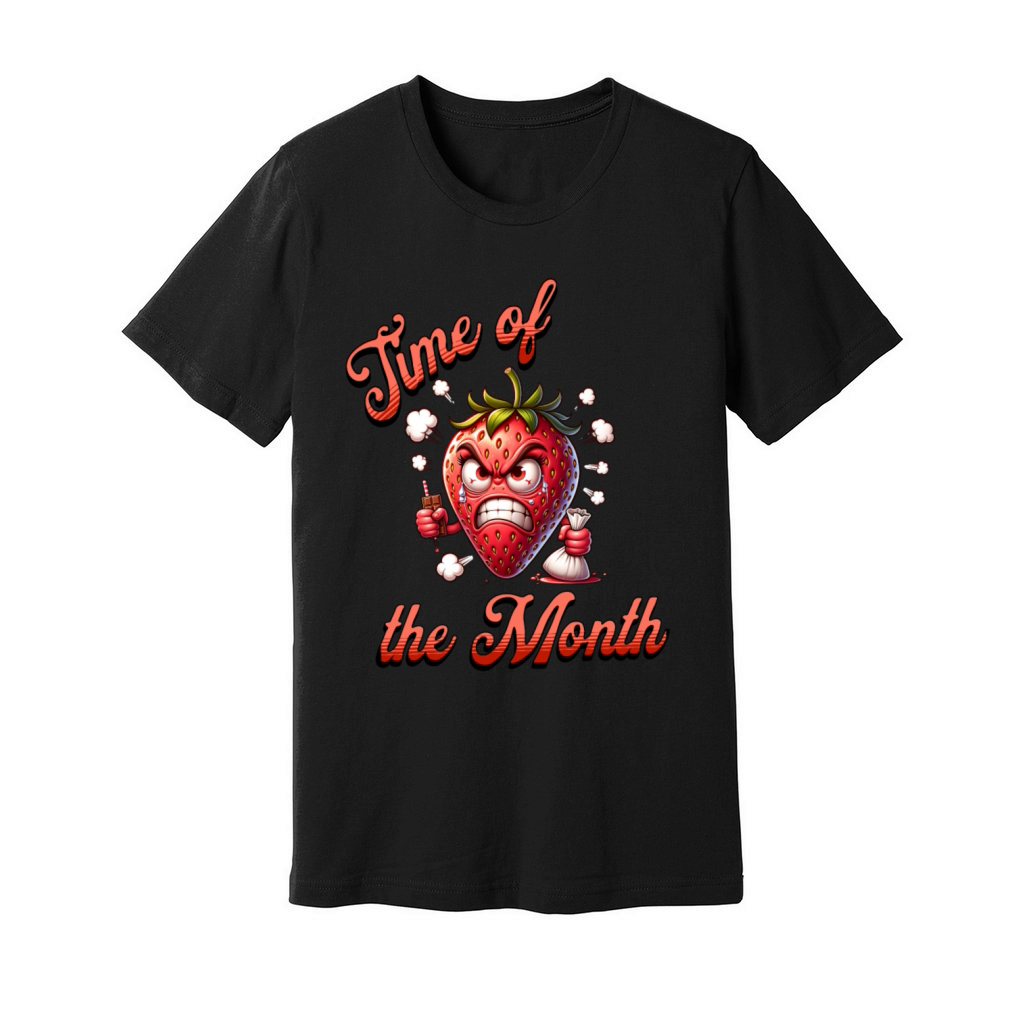 Time of the Month Periode Menstruation Art Unisex Jersey Tee