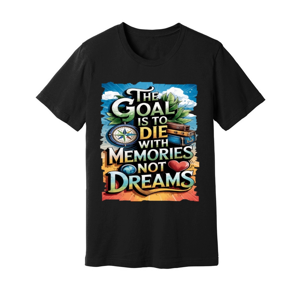 Travel Quote to get inspired N04 Unisex Jersey Tee