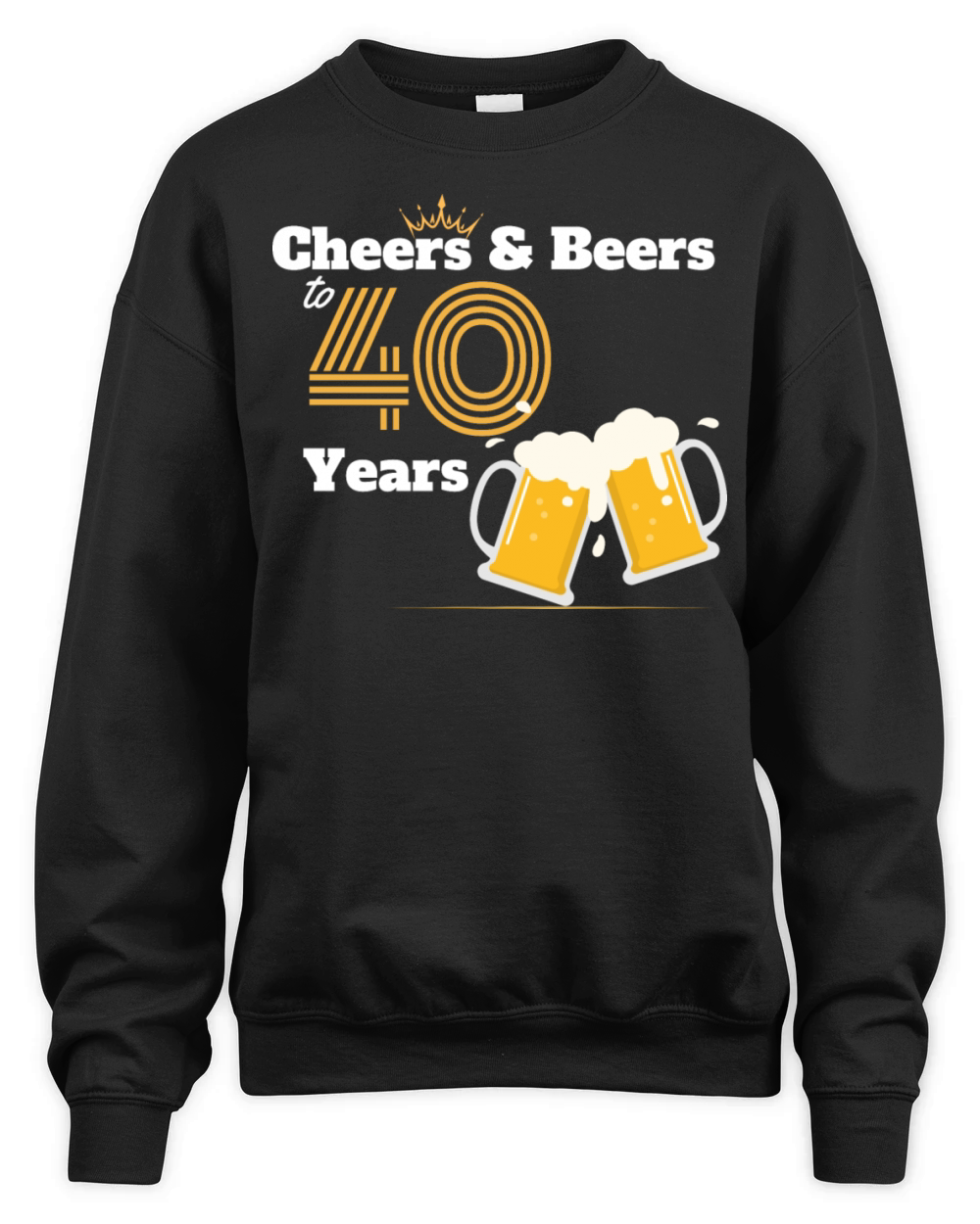 40th Birthday Unisex Premium Crewneck Sweatshirt