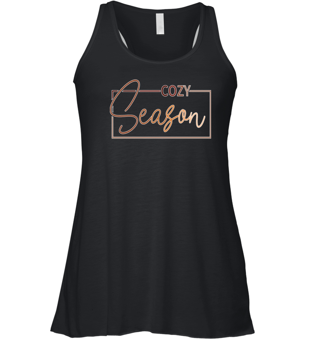 Celebrate the Warmth of Cozy Season Women's Flowy Tank Top