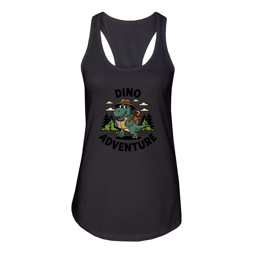 Dino Adventure Women's Racerback Tank
