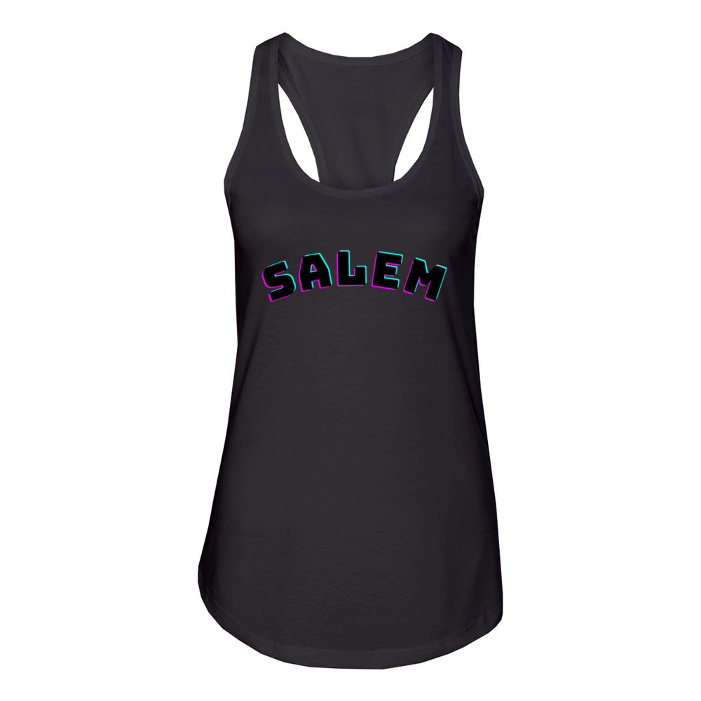 Salem halloween Women's Racerback Tank