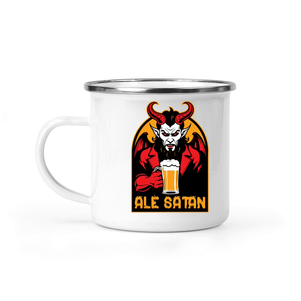 Ale Satan Beer Drinking Camping Mug