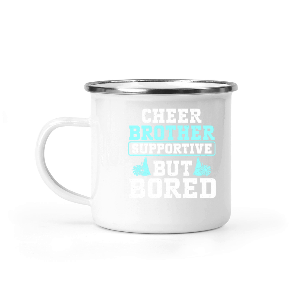 Cheerleading Cheerleader Base Flyer Camping Mug