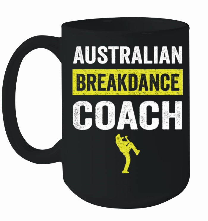 Australian Breakdancing Costume Coach Break Dancer Ceramic Mug