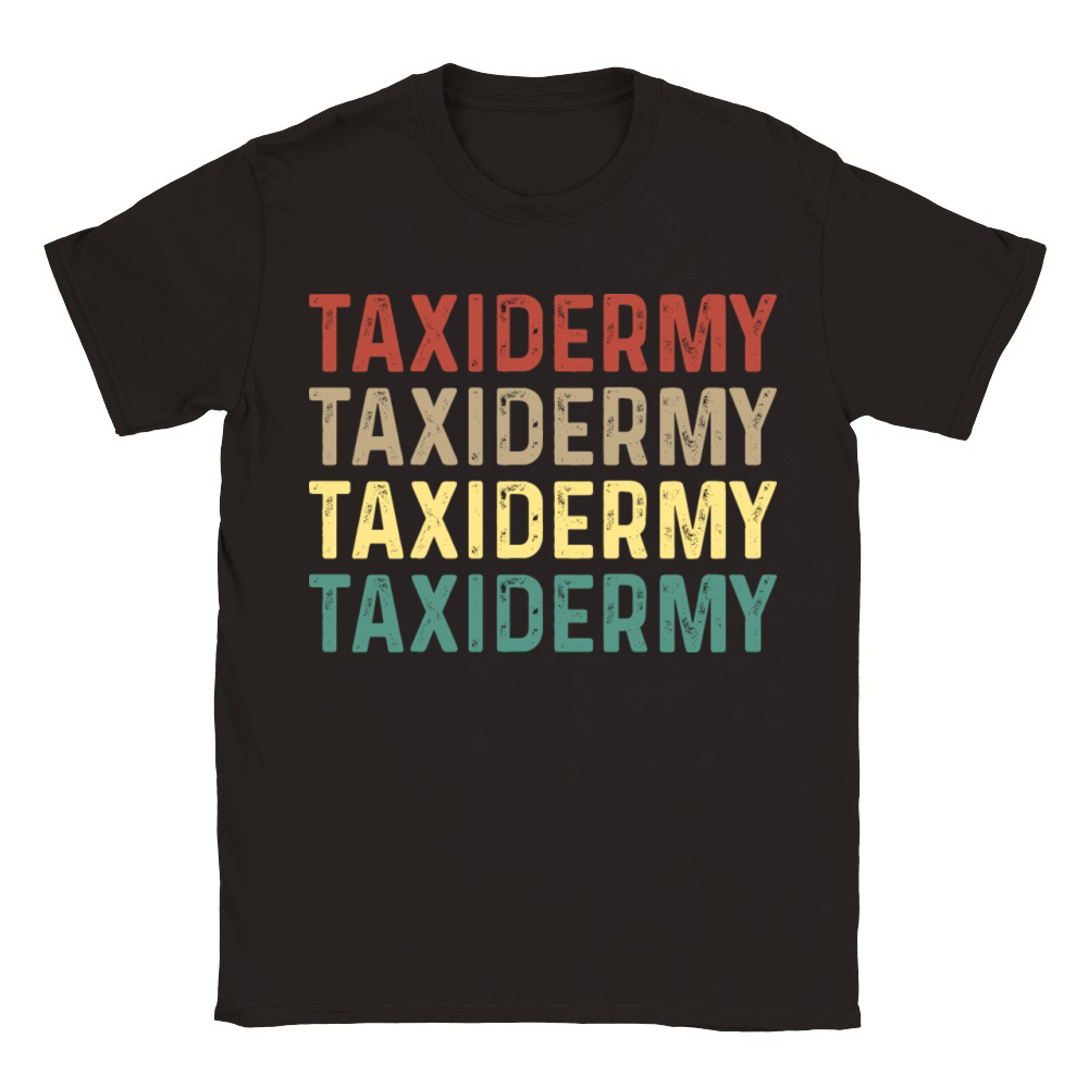 Taxidermy Mounting Lover Animal Stuffer Joke Classic Kids Crewneck T-shirt