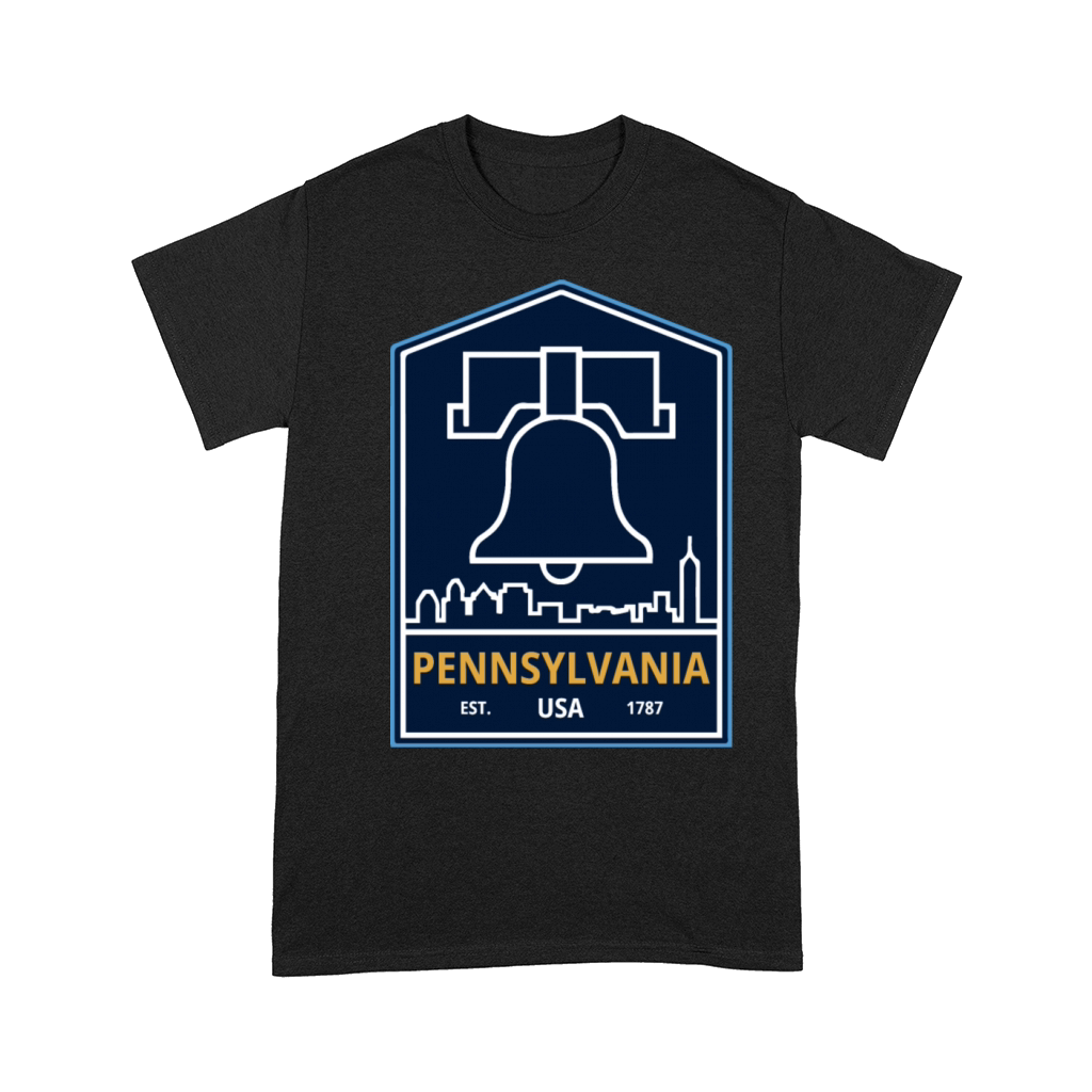 Vintage Pennsylvania Emblem with Liberty Bell Comfort T-shirt