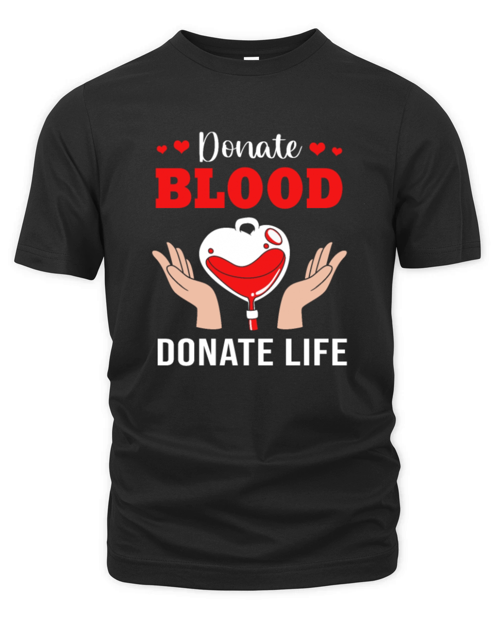 Donate Life Blood Donor Awareness Organic Unisex T-shirt