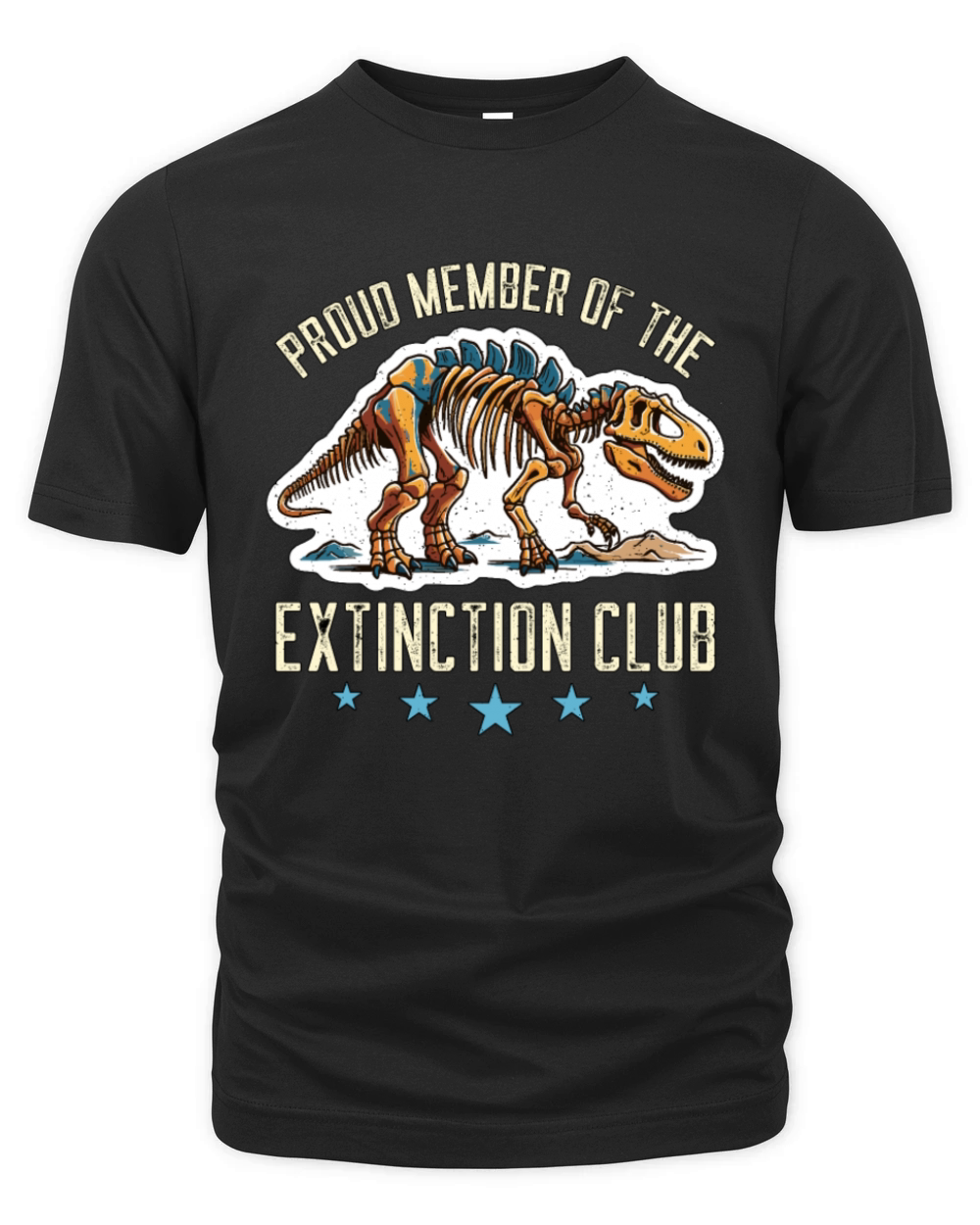 Paleontology Proud Member Of The Fossil Collector Organic Unisex T-shirt