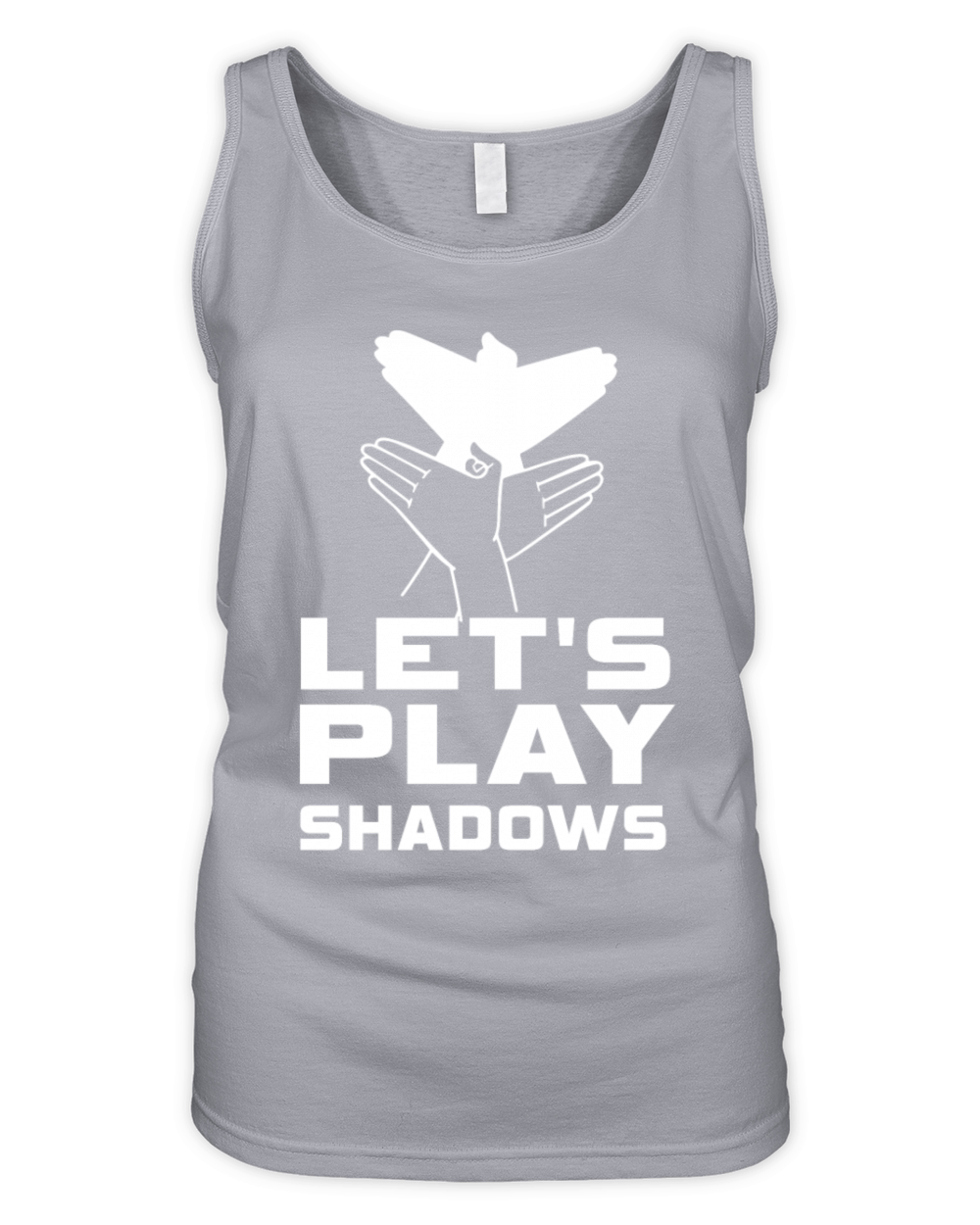 Lets Play Shadows Shadow Puppetry Organic Women's Tank Top