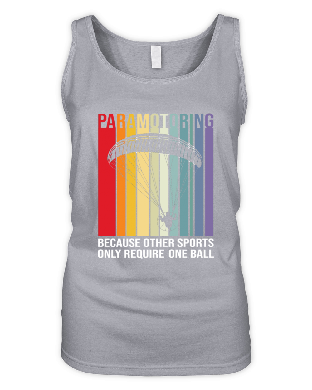 Paramotoring Other Sports Only Require One Ball Organic Women's Tank Top