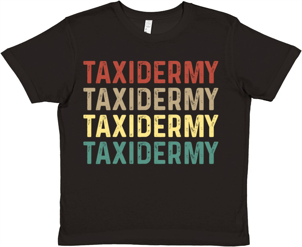 Taxidermy Mounting Lover Animal Stuffer Joke Premium Kids Crewneck T-shirt