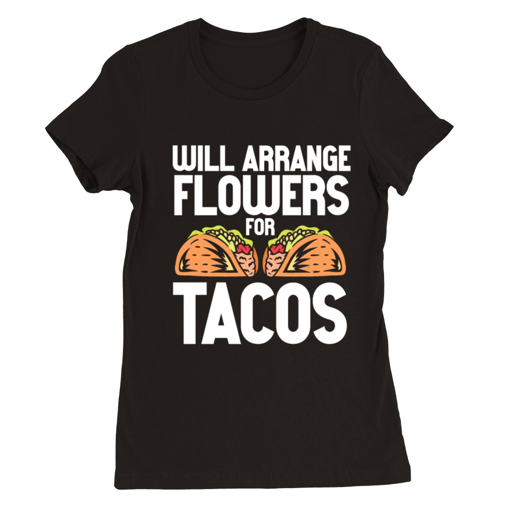 Florist Floral Flower Floristry Premium Womens Crewneck T-shirt