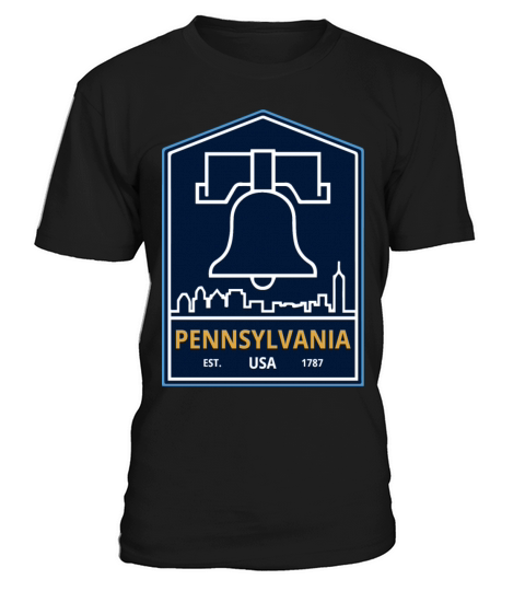 Vintage Pennsylvania Emblem with Liberty Bell T-Shirt Unisex