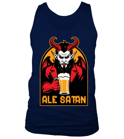 Ale Satan Beer Drinking Tank Top Unisex