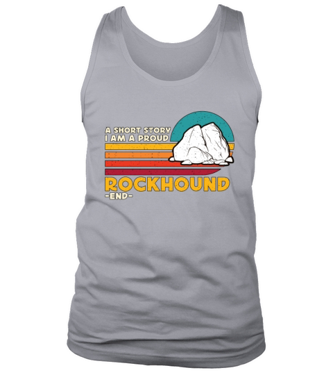 Rockhounding A Short Story I Am A Fossil Collector Tank Top Unisex