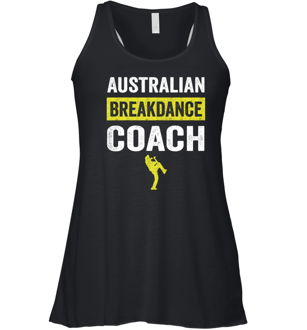 Australian Breakdancing Costume Coach Break Dancer Women's Flowy Tank Top